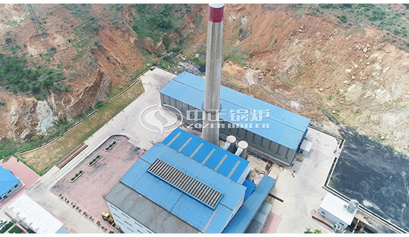 40t生物質(zhì)鍋爐布置